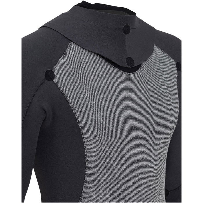 2024 Orca Hombres Vitalis Thermal Back Zip Open Water Swim Neopreno NN2U - Black